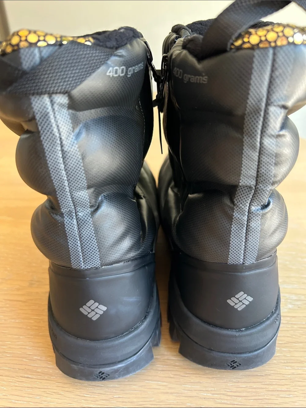 Columbia Snowtrot Peak ODX winter boots, Black, Size 9.5, NWOT